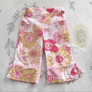 Toddler Girls Floral Pants Size 3T